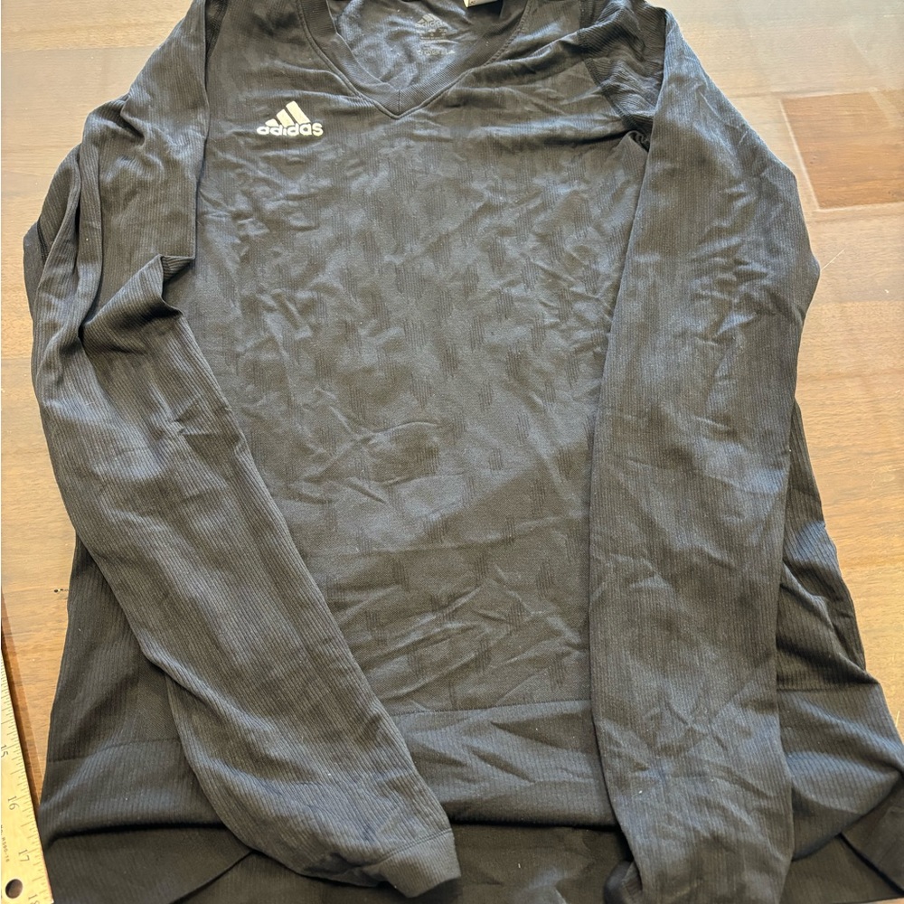 Long sleeve Adidas layering work out top